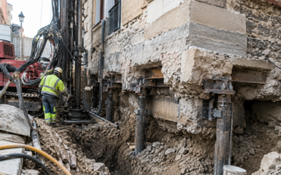 Recalce de cimentaciones en edificios y soluciones para reforzar estructuras existentes